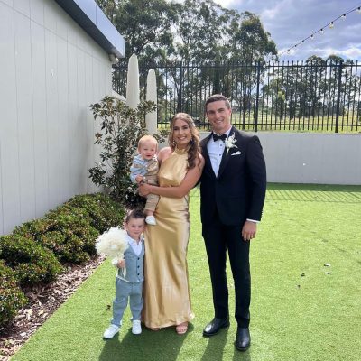 Our financial adviser in Birtinya, Scott Westerweller with his family